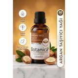 Botanica Argan Yağı Soğuk Sıkım %100 Saf Kırık Uç Onarıcı Saç Parlaklaştırıcı 50 ml Pura Morena