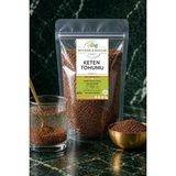 Botanica Bazaar Doğal Keten Tohumu 100 gr - %100 Katkısız - Premium Linseed & Flaxseeds (Linum Usitassimum)
