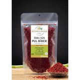 Botanica Bazaar Özel Kilis Acı Süs Pul Biberi 100 gr - Finely Crushed Kilis Chili
