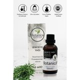 Botanica Biberiye Yağı - Rosmarinus Officinalis - Sivilce Kurutma Rosemary Oil Cilt Bakımı Difüzör - 50 Ml
