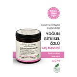 BOTANICA COMFORT Dökülme Önleyici Güçlendirici Saç Oluşumu Destekleyici Biberiye, Kara Sarımsak Saç Maskesi 220 ML