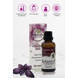 Botanica Fesleğen Yağı - Ocimum Basilicum - Ferahlatma - Sakinleştirme Difüzer Yağı Uçucu Bakım Yağı - 50 Ml
