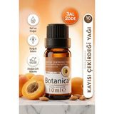 Botanica Kayısı Çekirdeği Yağı Soğuk Sıkım %100 Saf Hassas Cilt Bakımı Bebek Masajı 10 ml Pura Morena