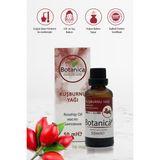 Botanica Kuşburnu Yağı - Rose Canina - Yaşlanma Karşıtı Saç ve Cilt Bakımı Doğal Nemlendirici - 50 Ml