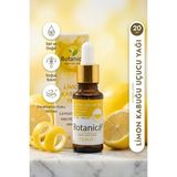 Botanica Limon Kabuğu Uçucu Yağı %100 Saf Cilt Aydınlatıcı Ferahlatıcı Aromaterapi 20 ml Pura Morena