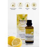 Botanica Limon Yağı - Citrus Limonum - Saç Parlatma - Dinginlik Verici Uçucu Aromaterapik Bakım Yağı - 50 Ml