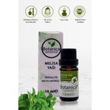 Botanica Melisa Yağı - Melissa Officinalis - Sakinleştirici - Dengeleyici Aromaterapik Uçucu Difüzör Yağı - 10 Ml