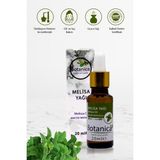 Botanica Melisa Yağı - Melissa Officinalis - Sakinleştirici - Dengeleyici Aromaterapik Uçucu Difüzör Yağı - 20 Ml