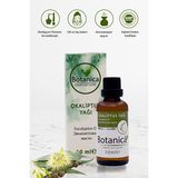 Botanica Okaliptus Yağı - Eucalyptus Globulus - Stres - Gerginlik Azaltma Aromatherapy Uçucu Yağ - 50 Ml