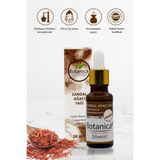 Botanica Sandal Ağacı Yağı - Santalum Album - Hacimli ve Parlak Saçlar Aromaterapik Uçucu Yağ - 20 Ml