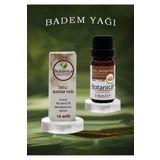 Botanica Tatlı Badem Yağı - Prunus Amygdalus - Saç ve Sakal Bakım Yağı Kuru Ciltler Cilt Yağı - 10 Ml