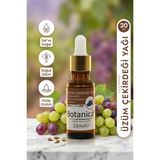 Botanica Üzüm Çekirdeği Yağı Soğuk Sıkım %100 Saf Masaj Yağı Hafif Nemlendirici 20 ml Pura Morena