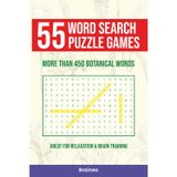 Botanical Word Search Puzzle Book: 55 Puzzles with More than 450 Botanical Words, Great for Relaxation & Brain Training | 6x9 Inches, 110 Pages with Solutions