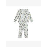 Botanik Bahçesi Uzun Kollu Pijama Takımı
