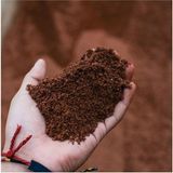 Botanik Kırmızı Pomza Kumu Ince Pomza Taşı 0-3 mm 5 Litre Volkanik Cürüf Ponza Lav Kırığı