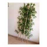 BotanikBahçem Yapay Bambu Ağaç Çubukları 5 Adet 150 Cm Boyunda Bamboo Çubukları Çiçek