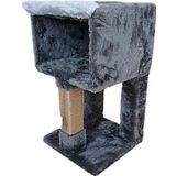 Botar Single Kedi Evi 40-40-70Cm Antrasit