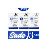Bote Dudak Bakım Kremi Sade (Renksiz) 5Gr X 3 Adet - Spf20 Koruyucu Yoğun Nemlendirici Etki