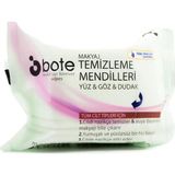 Bote Makeup Makyaj Temizleme Mendili Tüm Cilt Tipleri 25 Adet