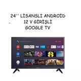 Botech 24'' Android Led Tv (12V Girişli)