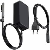 BOTKK Surface Pro Şarj Cihazı, 65 W 15V 4A Taşınabilir Güç Kaynağı Microsoft Surface Prox/7/6/5/4/3/2017 Yüzey Kitabı Yüzey Git Şarj Kablosu ile 5V 1A Smartphone USB Şarj Portu