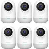 Botslab 360+ C211 2k Pro Medium Bundle Wifi 360° Akıllı Güvenlik Kamerası Bebek Monitörü Evcil Hayvan Kamerası Iç Mekan Kamerası Ip Kamera 6'lı Paket (Distribütör Garantili) - Beyaz