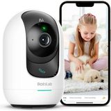 Botslab 360+ C221 Pro 3k 360° Akıllı Güvenlik Kamerası Bebek Monitörü Evcil Hayvan Kamerası Iç Mekan Kamerası Ip Kamera Yeni Versiyon (Distribütör Garantili) - Beyaz