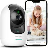 Botslab 360+ C221 Pro 3K 360° Akıllı Güvenlik Kamerası Bebek Monitörü Evcil Hayvan KamerasıIP Kamera