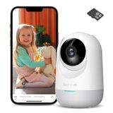 Botslab C211 2K Pro WiFi 360° Akıllı Güvenlik Kamerası İç Mekan IP Kamera Bebek Monitörü Evcil Hayvan Kamerası Hareket Algılama İnsan Takibi İki Yönlü Ses Gece Görüşü