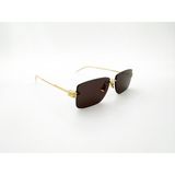 Bottega Veneta 1126S 002 58 Unisex Güneş Gözlüğü - Gri