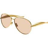 Bottega Veneta 1305S - 001 Güneş Gözlüğü - Siyah -Siyah