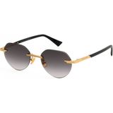 BOTTEGA VENETA 1379S 001 51 Unisex Güneş Gözlüğü - Altın