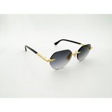 Bottega Veneta 1379S 001 51 Unisex Güneş Gözlüğü - Gri