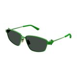 Bottega Veneta BV 1185S 004 61 Yeşil Unisex Güneş Gözlüğü