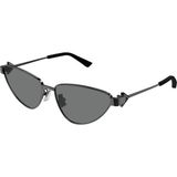 Bottega Veneta BV1186S 001 59 Kadın Güneş Gözlüğü - Koyu Gri