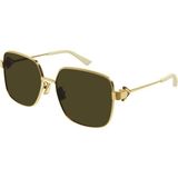 Bottega Veneta BV1199S 002 Unisex Güneş Gözlüğü