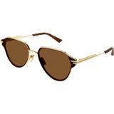 Bottega Veneta BV1271S 002 Unisex Güneş Gözlüğü