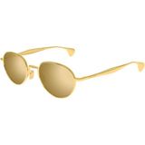 Bottega Veneta BV1396S 01 00 Unisex Güneş Gözlüğü - Altın