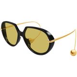 Bottega Veneta BV1436S 001 Güneş Gözlüğü - 01-Siyah