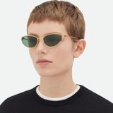 Bottega Veneta Güneş Gözlüğü BV1330S 004 57-19 / Kadın Güneş Gözlüğü - Altın
