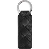 Bottega Veneta Siyah Deri Anahtarlık - Standart