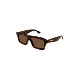 Bottega Veneta Unisex Güneş Gözlüğü BV 1213S, M, BV 1213S, Kahverengi Tortoise, üniseks-yetişkin