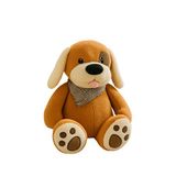 Boule De Petite Bob Korsan Köpek Peluş Oyuncak - Kahverengi