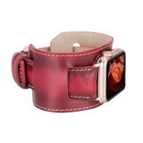 Bouletta CUFF V4EF 42-44-45 mmApple Watch Uyumlu Deri Kordon