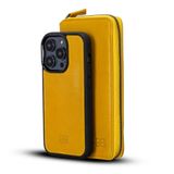 Bouletta F10 Apple iPhone 14 Pro Uyumlu Deri Zip Kılıf