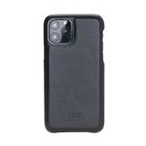 Bouletta F360 RST1 Apple iPhone 11 Pro Uyumlu Deri Siyah Cep Telefonu Arka Kapak