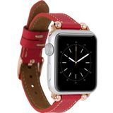 Bouletta FERRO ERC2 38-40-41 mm Apple Watch Uyumlu Deri Kordon
