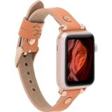 Bouletta FERRO RT NU3 42-44-45 mm Apple Watch Uyumlu Deri Kordon