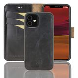 Bouletta MW Deri Telefon Kılıfı iPhone 12 6.7inç RST1 Siyah RFID