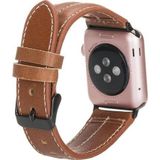 Bouletta NM3-AS2 Apple Watch 42-44-45 mm Taba Uyumlu Deri Kordon